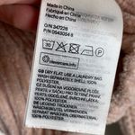 H&M Light Pink Chunky Knit Chenille Mockneck Sweater Photo 5