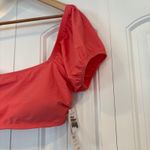 Time And Tru Coral Swim‎ Top Size XL Orange Photo 2