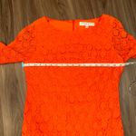 Trina Turk Trina Turk Orange Lace Shift Dress Size 10 – Perfect for Gameday & Tailgates Photo 6