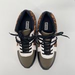 Not Rated Geri Sneaker Women 9.5 Casual Chunky Sole Leopard Print Multicolor Photo 4