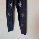 Ultracor  Reptile Knockout Star snake print black Leggings size Small‎ Photo 2