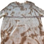 Show Me Your Mumu SMYM Sunday Sweater in Tan Tie Dye Medium M Lounge Cozy Knit Photo 10