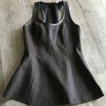 Madison Marcus  Back Zip Racerback Faux Leather Photo 0