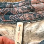 Anthropologie  Daily Practice Camilla Floral Joggers XSP EUC Fleece Cottagecore Photo 6