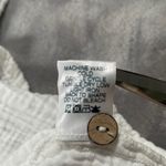 Xirena Top Small White Gauzy Lightweight Coastal Peasant Boho Vacation Resort Photo 4