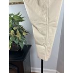White House | Black Market  Women’s Tailored Pants Beige Size 14 Slim Ankle Pockets Photo 8