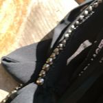 Karl Lagerfeld Womens Dress Size 4 Black Lace Shift 3/4 Sleeve Rhinestones NEW Photo 8