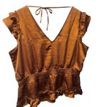 RyeGrass Burnt Sienna Orangey Brown V Photo 10