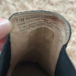 Caslon  Black Wedge Leather Booties Photo 7