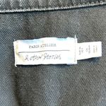 & Other Stories & Other Stories Black Crop Denim Jacket Tie Waist Size 6 Photo 3