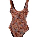 l*space L Balboa One-Piece Swimsuit Padded Cutout Tie Waist Lily of The Valley 4 Photo 2