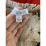 Patrons of Peace  Women's Large Tan Floral‎ Maxi Skirt High Slit Boho Photo 4