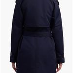 Hunter New with tags Stacy Water Resistant Trench Coat Size Large Navy Photo 1
