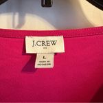 J.Crew Women’s Layer Blouse Sz Large Pink Sleeveless Office Siren Bus Casual Photo 3
