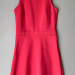 Loft sz 00 hot pink work career sheath dress Photo 0