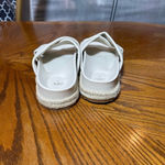 ZARA  Women's Chunky Sandals, Leather Espadrilles Sz 39 Photo 7