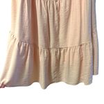 Lulus Tied With Love Light Pink Tiered Tie-Back Midi Dress Photo 6