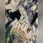 Charlie B abstract printed sleeveless dress White Size M Photo 2