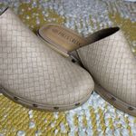 Falls Creek Womens Size 11 Willa Faux Leather Clog Slip On Shoe Tan Photo 4