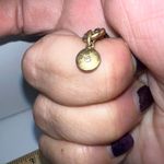 J. Crew Burnished Gold Tone‎ and Crystal Boho Pendant Necklace Photo 6