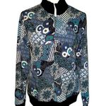HBA Paisley Print Bomber Jacket with Pockets sz XL Photo 0