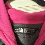 The North Face Charcoal and Fuchsia Hoodie Photo 1
