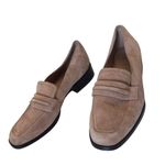 27 Edit Naturalizer Caroline Loafers Taupe Suede Slip On Shoes Size 7 M​ Tan Photo 5