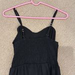 Amazon brand Black Dress with button detail Photo 5