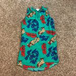 Tabitha Webb  turquoise floral dress Photo 3
