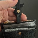 Kate Spade  Black Card Holder with Knot Detail Photo 1