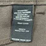 One 5 One  Brown Rhinestone Embellished 5 Pocket Low Rise Stretch Pants Womens 10 Photo 14