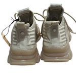 Maxima Tan Gold Bling Rhinestone Trainers Sneakers Steve Madden Sz 8 NWT Photo 5
