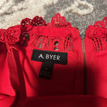 A Byer A. Byer red dress. New. Zips in back. Gorgeous. Photo 2