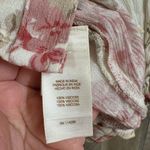 Anthropologie Frye x  Elden Floral Peasant Blouse Pink Cream XS Photo 4