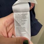 AnyBody Ribbed Velour Cozy Knit Pullover Navy Blue Women's Size XL Photo 6