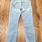 Black Orchid Los Angeles Raw Hem cropped jeans 100% cotton size 25 Blue Photo 2