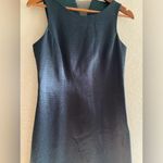 Theyskens Theory Midnight Green Cotton Elastane Blend Sheath Dress 4 Cocktail Photo 3