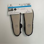 Isotoner  Slippers Flat Slip Resistant Stretch Padded Bow Satin Black Medium Photo 8