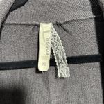 Fossil  Y2K Gray Cashmere Blend Open Sweater Cardigan Flare Sleeve Womens XL Boho Photo 2