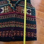 Rafaella Vintage  Hand Knitted Multicolor Vest Photo 7
