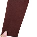 Peruvian Connection  Soft Brown 100% Pima Cotton LS Maxi Dress Made in Peru Photo 5