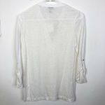 Joie NWT  100% Linen 'Ariel' Top Porcelain Sz Small Photo 6