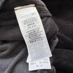 Juicy Couture  Black Cropped Velour Pant Size Large Photo 6