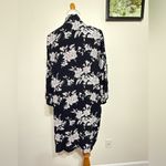 Spiritual Gangster Kimono Maya Floral CoverUp Robe Black Pockets Ties One Size Photo 8