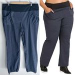 prAna Summit Pull On Hiking Pants Navy Sz 1X Photo 1