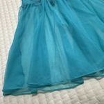 Victoria's Secret Victoria’s Secret Sheer Blue Coral Neon Lace Mesh Babydoll Lingerie Sz S Small Photo 8