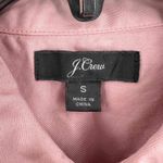 J.Crew Dusty Pink Long Sleeve Button Up Collared Front Pockets Womens Small Photo 4