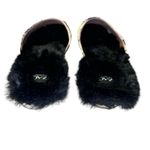 Zac Posen Women's Animal Print Faux Fur Lined Mules Slides Slip On Shoes 9.5 Photo 2