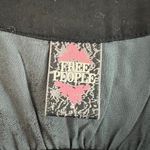 Free People  Gray Floral Print Fit and Flare Cold Shoulder Dress Size 4 Photo 2