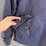 JOULES Women’s Hooded Jacket Coast Mid Length Waterproof Navy Blue Size U.S 6 Photo 5